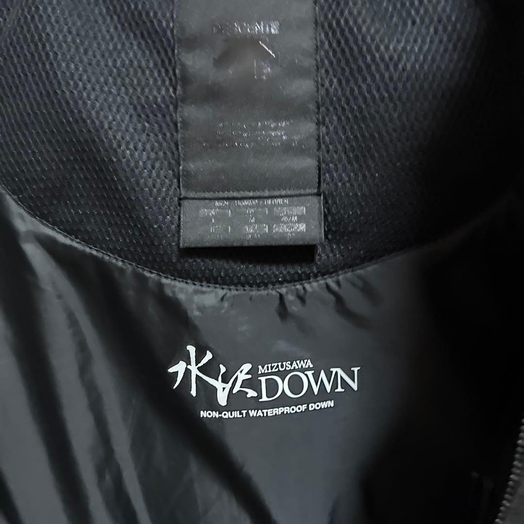 水沢ダウン　マウンテニア　ブラック