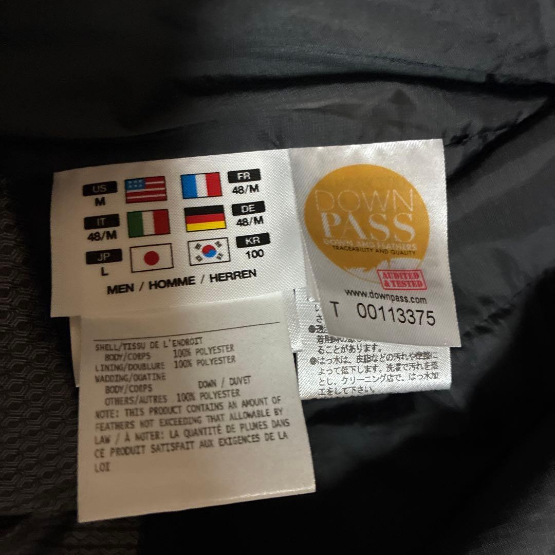 水沢ダウン　マウンテニア　ブラック