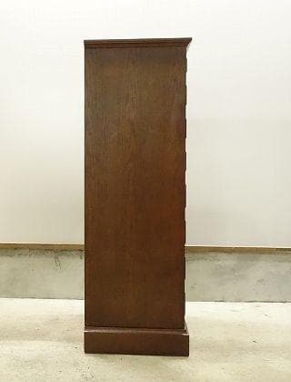旭川民芸家具 タンス 引出し 8段 チェスト 整理箪笥 スリムチェスト 天然木