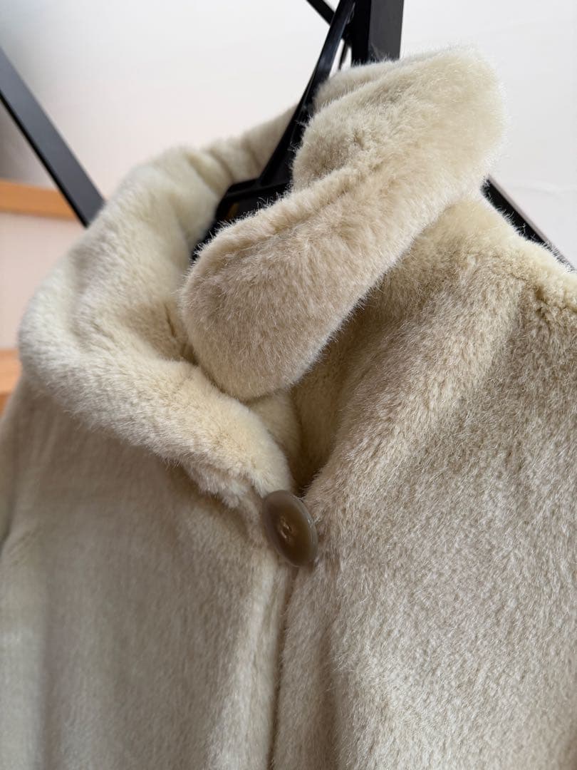 edit for lulu ミンクフェイクファーコート
