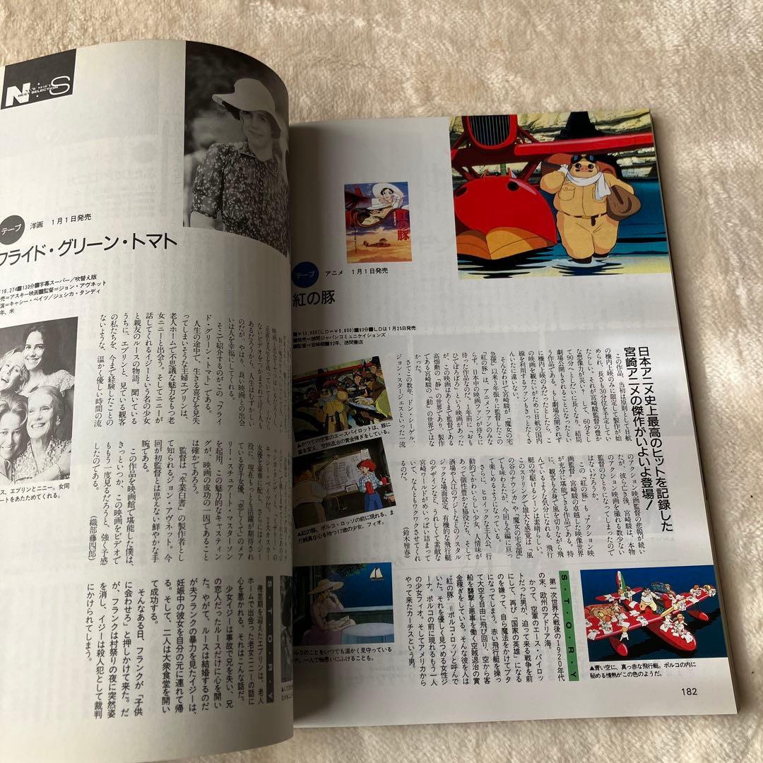 ビデオSALON ビデオサロン 1993年1月号 松嶋菜々子