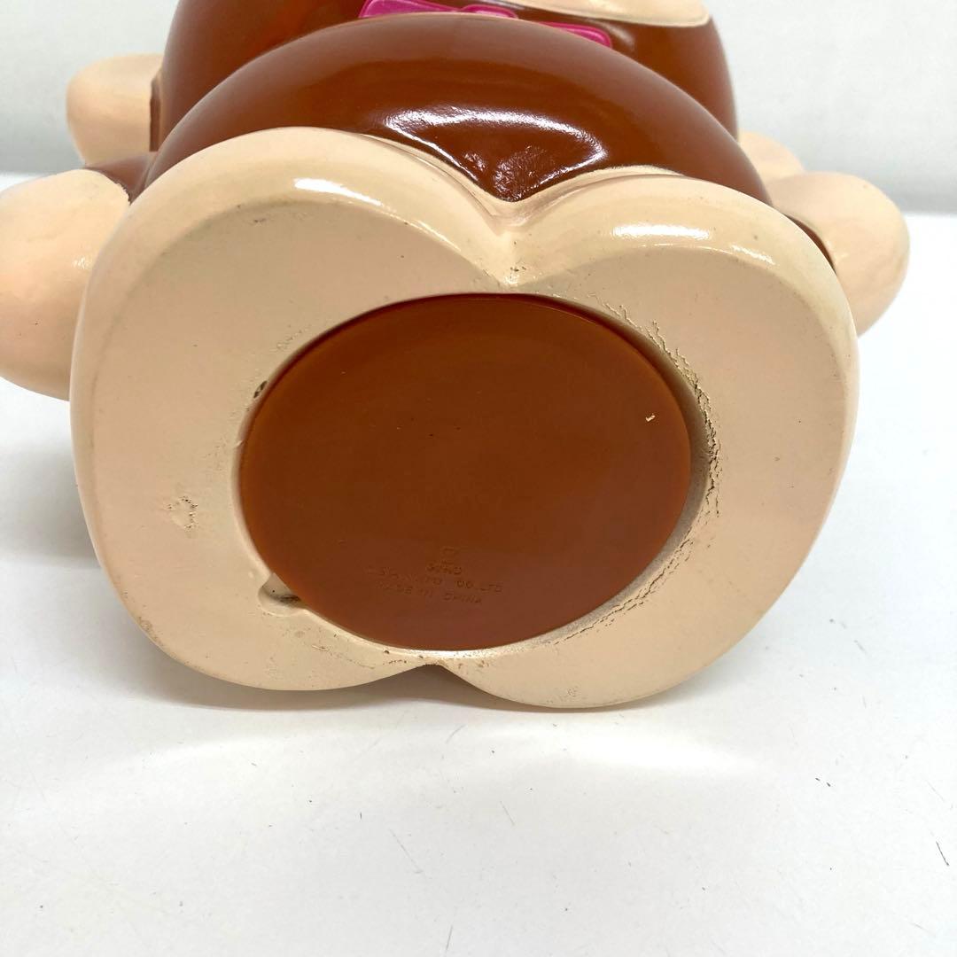 B385-21 Sanrio サンリオ　おさるのもんきち　ゴミ箱