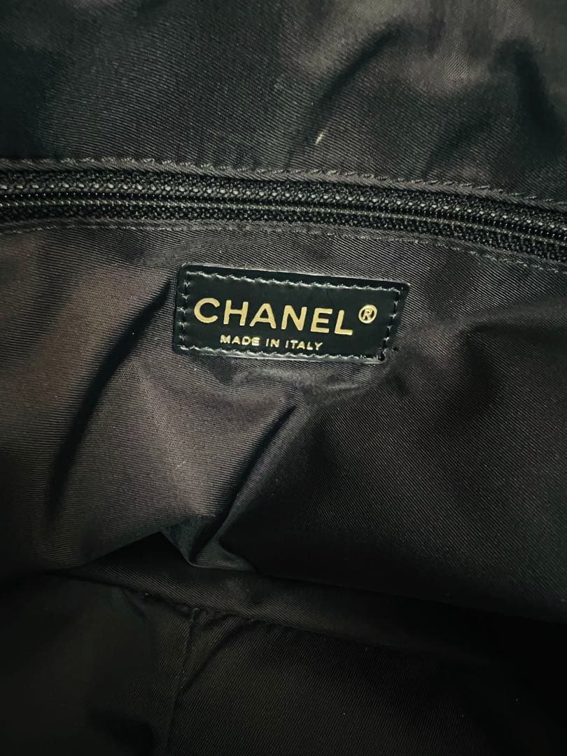 美品シャネル　ニュートラベルライン　ボストンバック