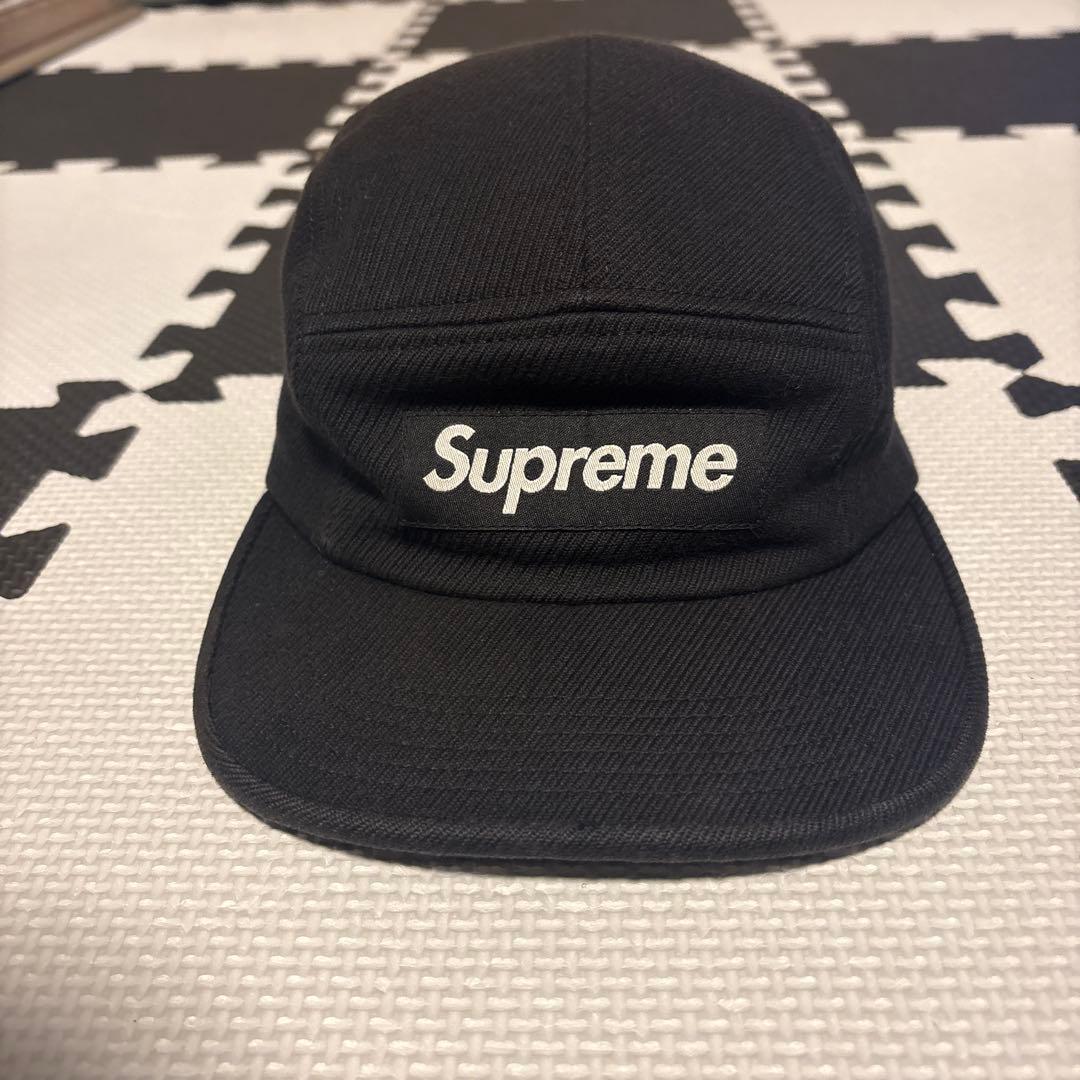 Supreme Cavalry Twill Camp Cap ブラック　16aw