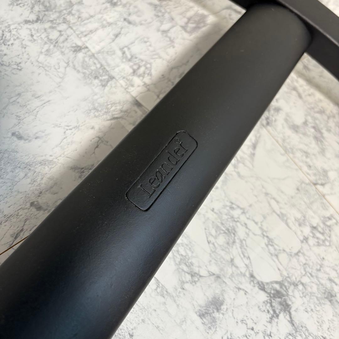 LEANDER ハイチェア　ブラック　北欧　リエンダー　ベビーチェア　イス