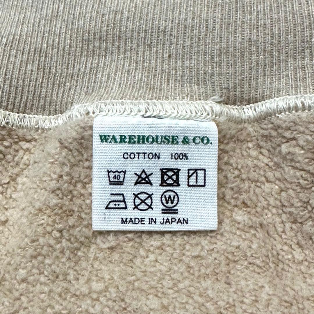 ウエアハウス Lot 403 ハーフジップ 両Vスウェット 44 直営店限定