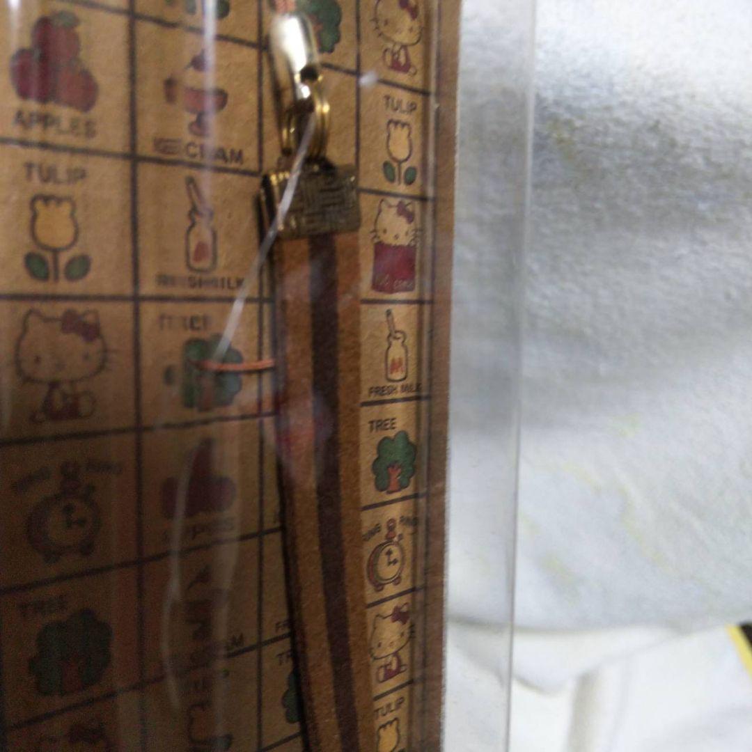 ハローキティ アンティークコレクション ストラップ ３個セット 根付 レトロ