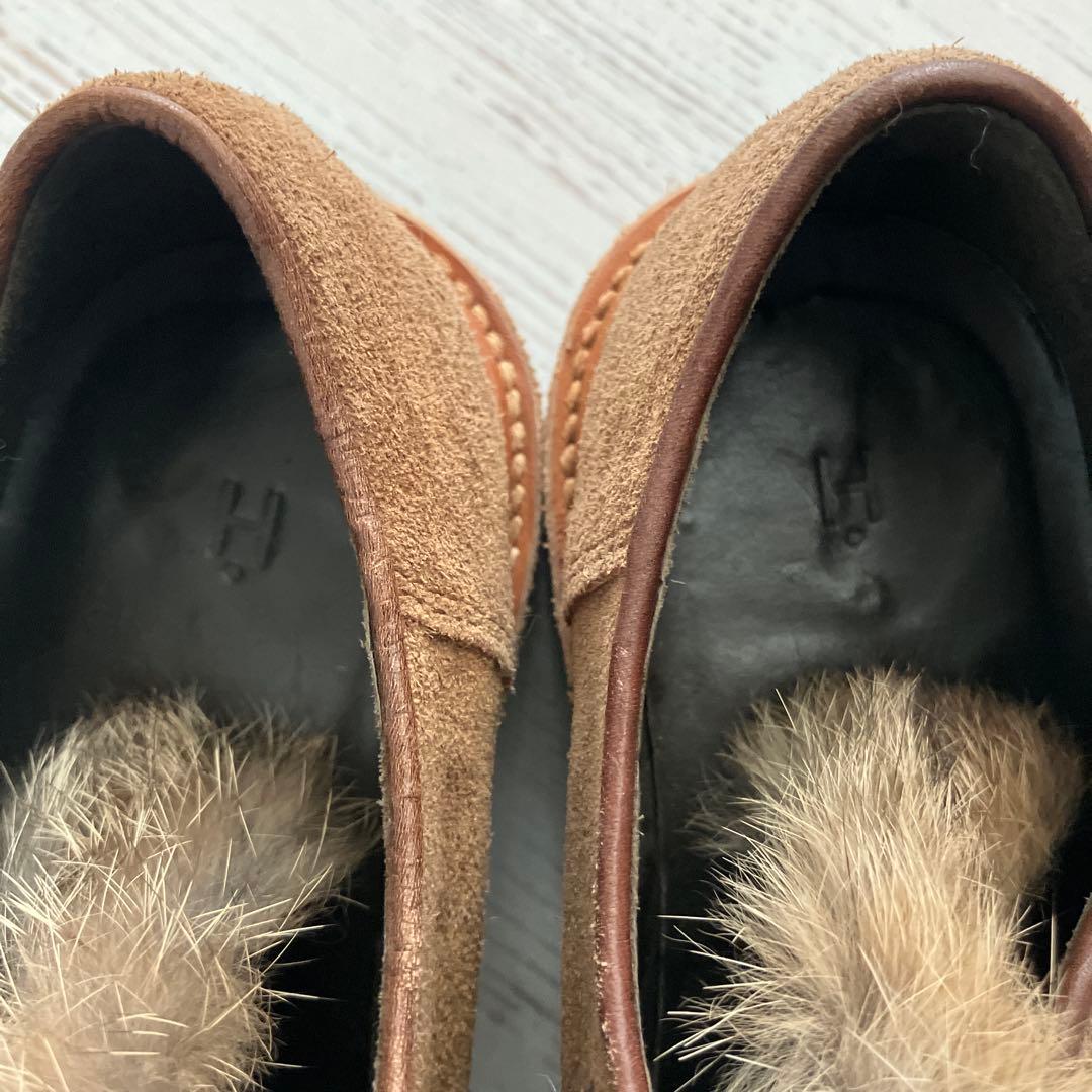 未使用HenderSchemeskmエンダースキーマエスキモーファーシューズ23