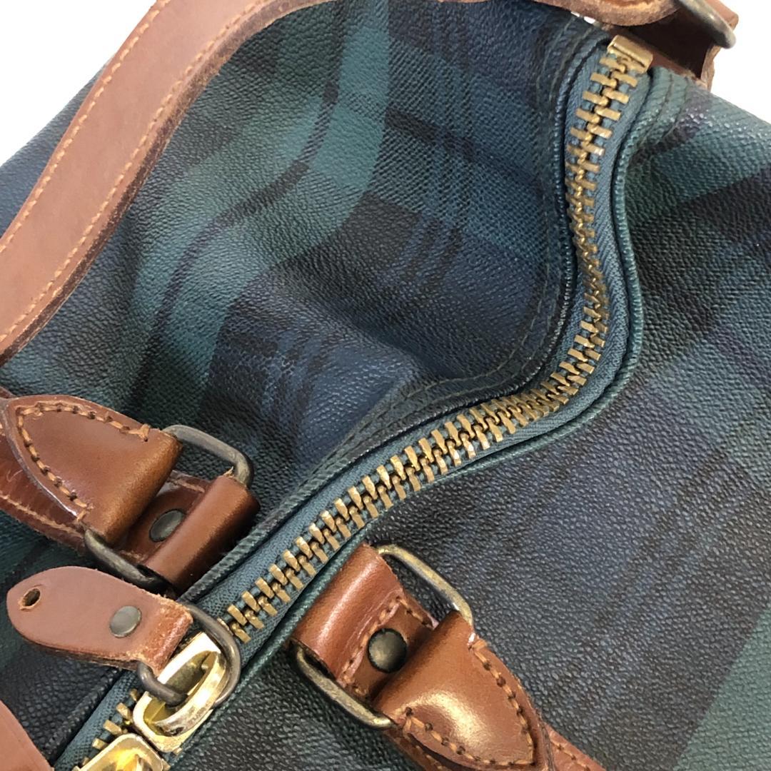 ポロラルフローレン ブラックウォッチ ボストンバッグ 2way