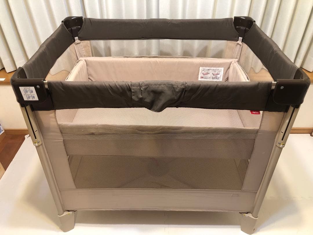 【早いもの勝ち】【美品】アップリカ ココネルエアー 新生児用ベビーベッド