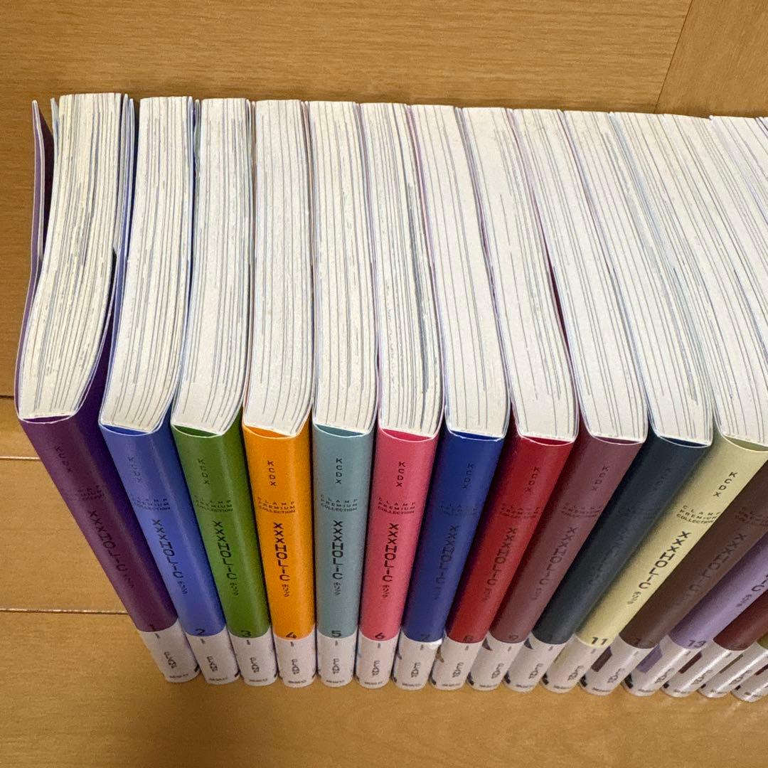 xxxHolicホリック 新装版 全19巻セット 全巻初版　全ポストカード付き