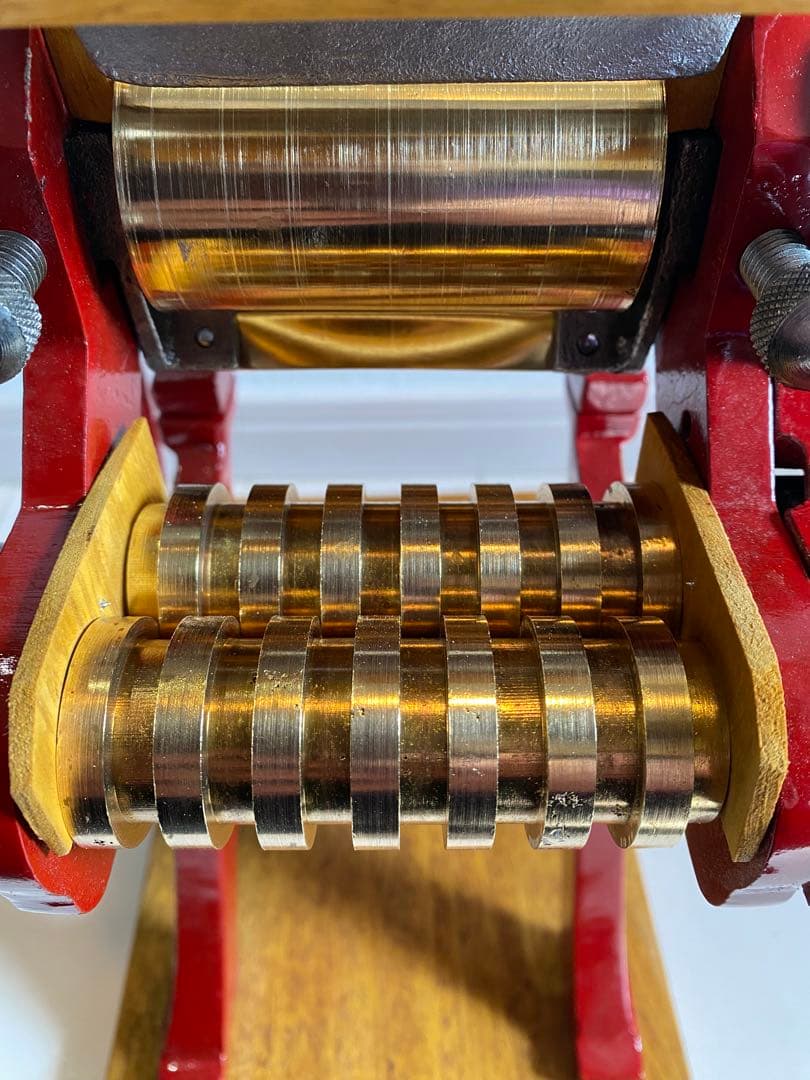 小野式製麺機　両刃　約2mm.6mm レストア品