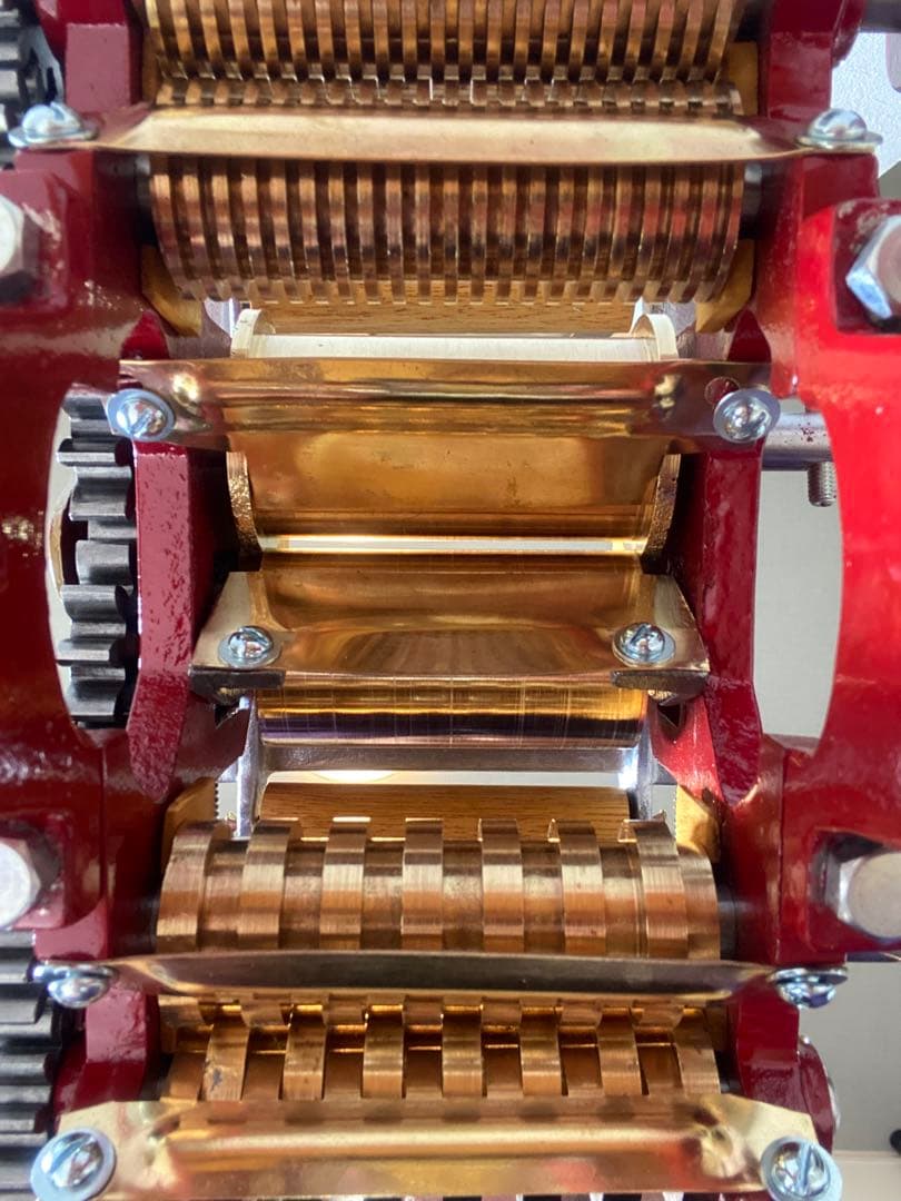 小野式製麺機　両刃　約2mm.6mm レストア品