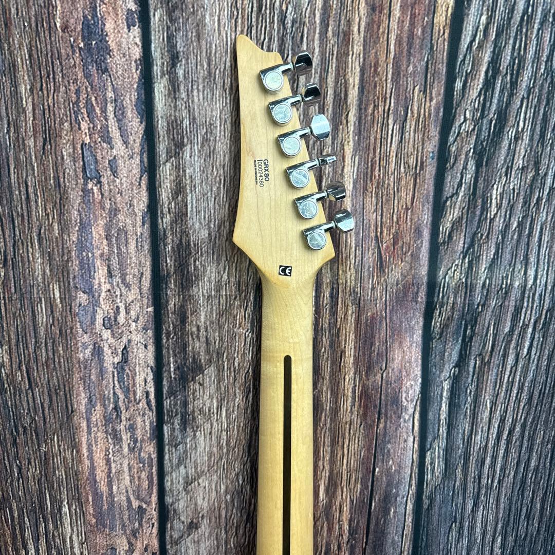 アイバニーズ エレキギター メタリックレッド