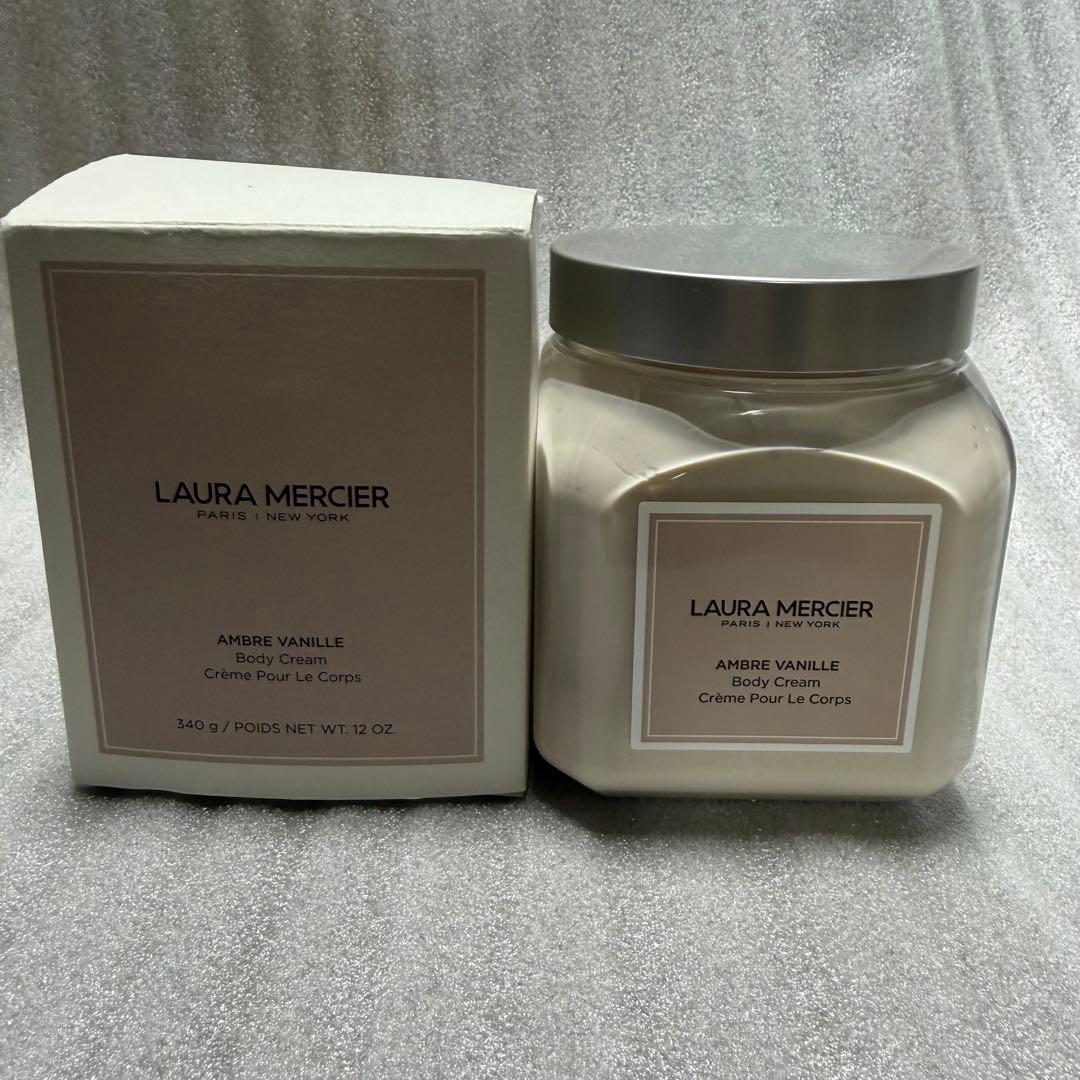 【最終値下げ】ローラメルシエ　ボディクリーム　アンバーバニラ