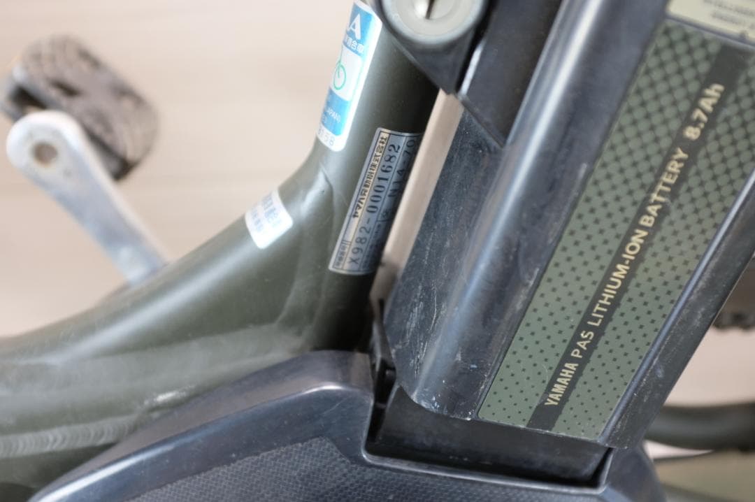 Emiko )ヤマハPAS　KISS 20インチ 3段変8.7Ah充電器有