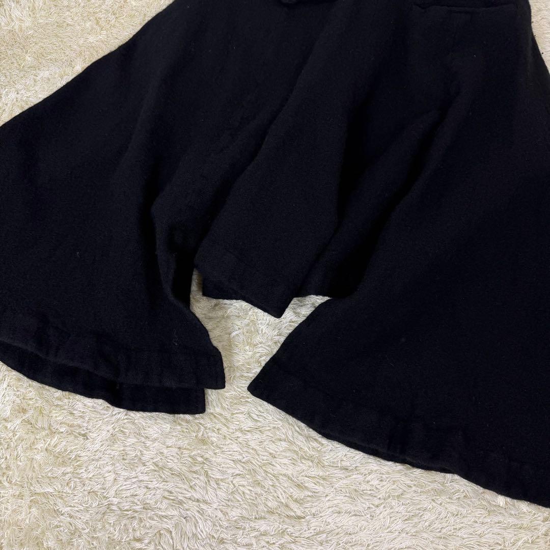 24SS コムデギャルソンオムプリュス ウール縮絨 シンプルパンツ