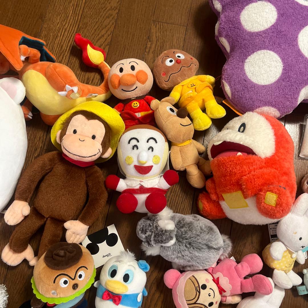 ぬいぐるみ まとめ売り ポケモン アンパンマン ミッフィー すみっこぐらし 等