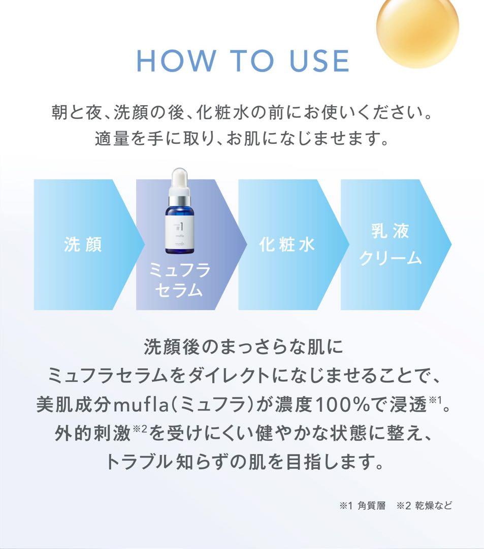 スキンケア ミュゼコスメ ミュフラセラム
