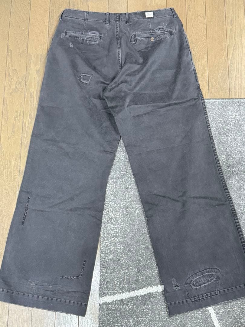 ラルフローレン RalphLauren ダメージ加工 ワークパンツ 34/32
