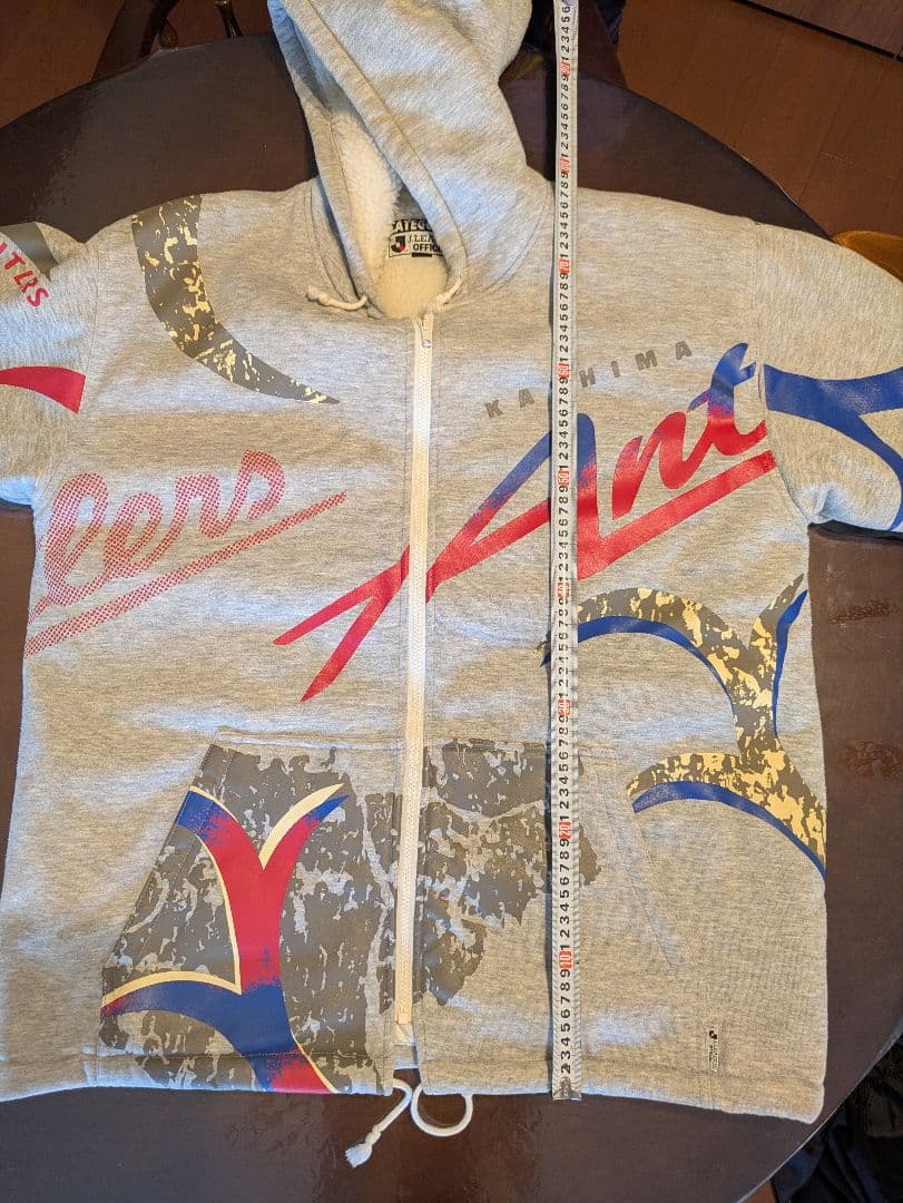 鹿島アントラーズ　パーカー　グレー　レア商品