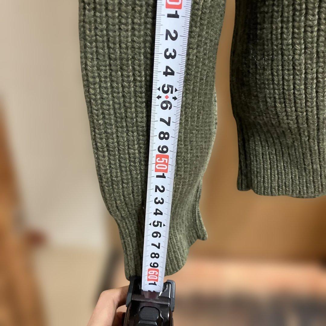 CELINE オリーブロゴ入り ウールニットセーター【1】