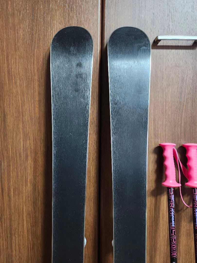 子供用 スキー板110cm　金具　ブーツ　ストック　4点セット