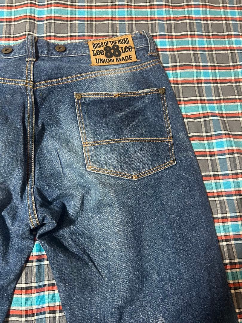 Lee ワークパンツ ダークブルー
