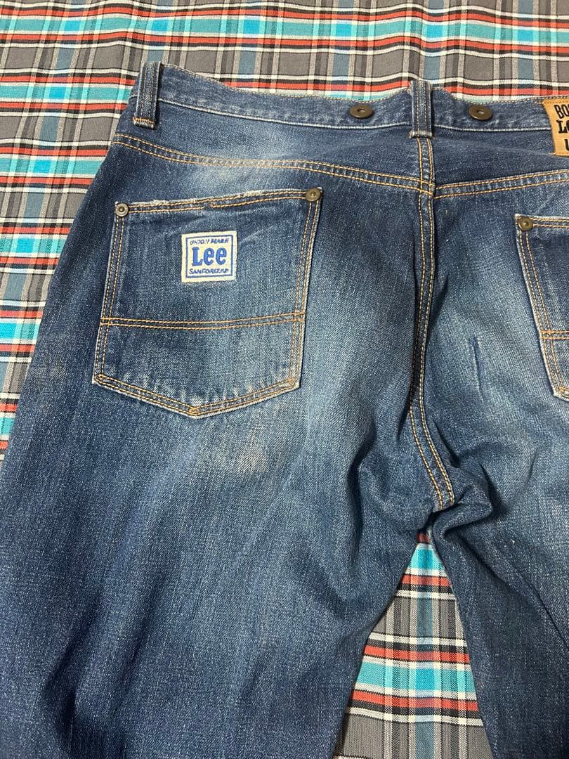 Lee ワークパンツ ダークブルー