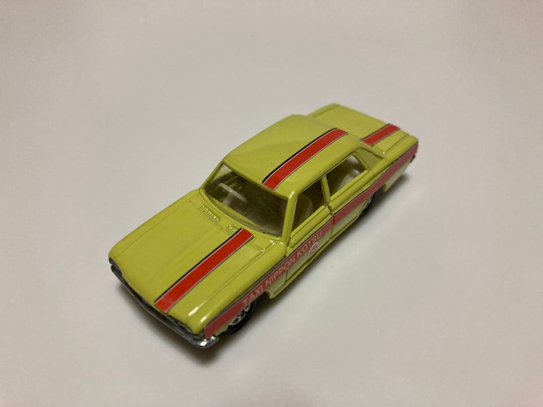 トミカ　日本製　トヨタ　クラウンタクシー　日本交通　1Dホイール　入手難易度A