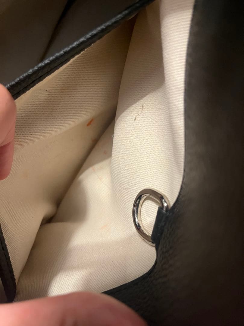 JISTORY ジストリー ブラックレザーバッグ