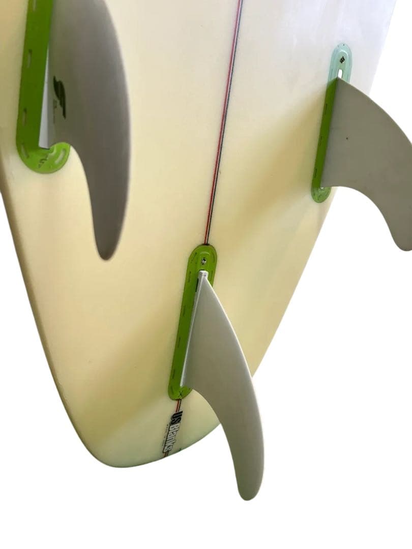 ショートボード 5'11\" フィン・リーシュ・ケース付き