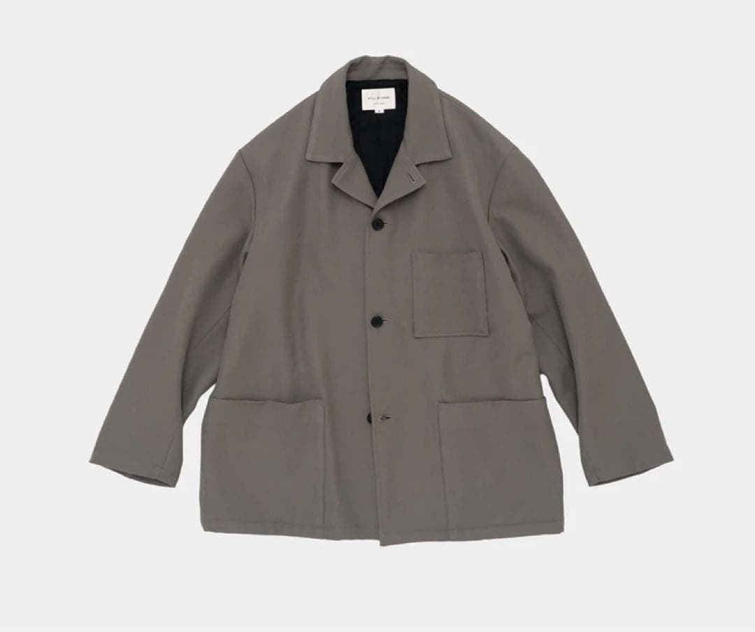 STILL BY HAND 2025AW ウールサージカバーオールJK01254