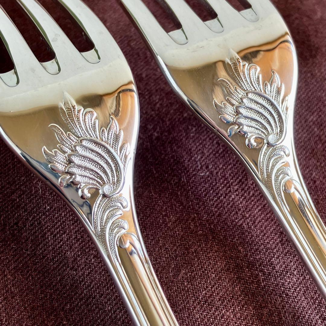 未使用 Christofle Marly フォーク 6本 マルリー クリストフル