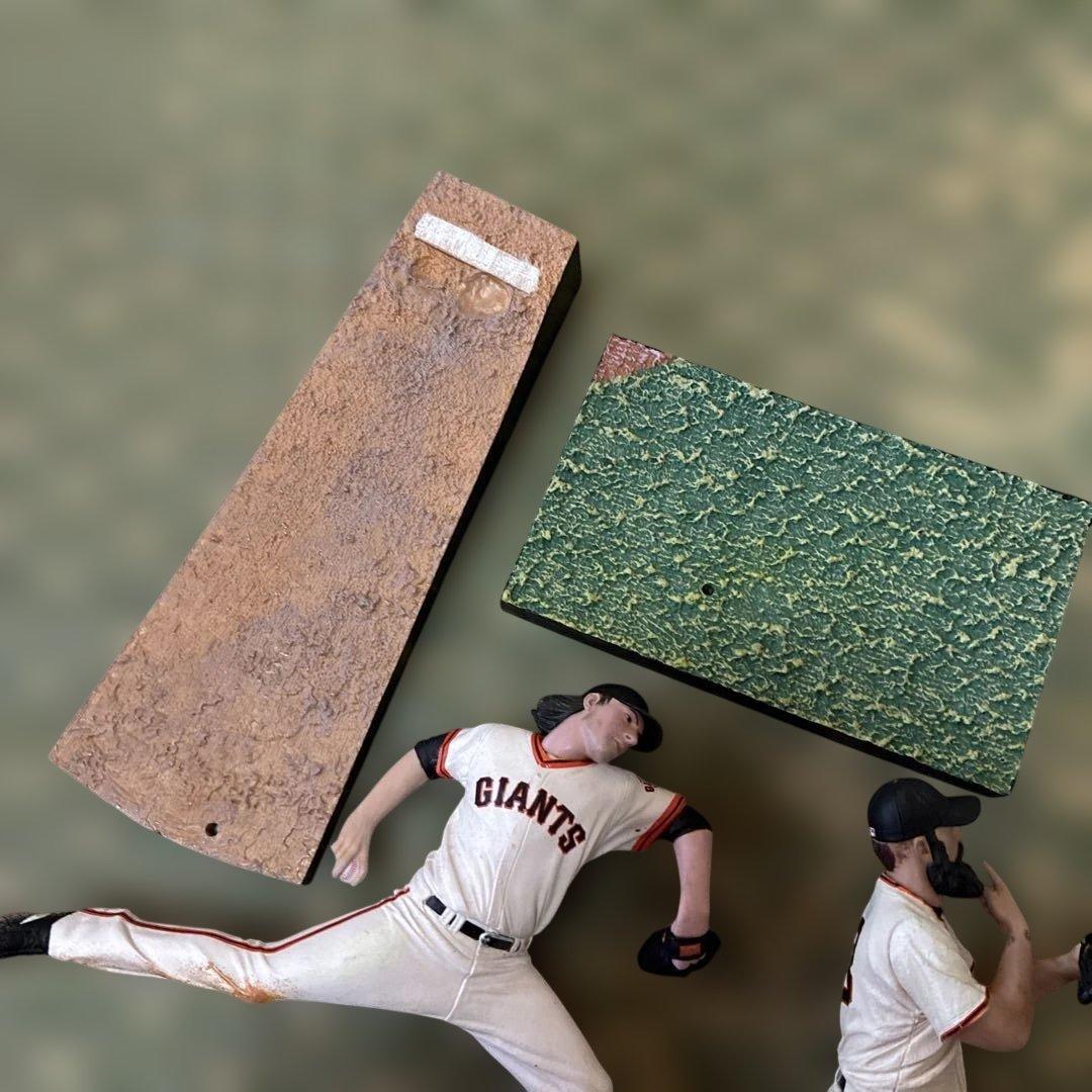 GIANTS フィギュア ピッチャーとキャッチャーセット