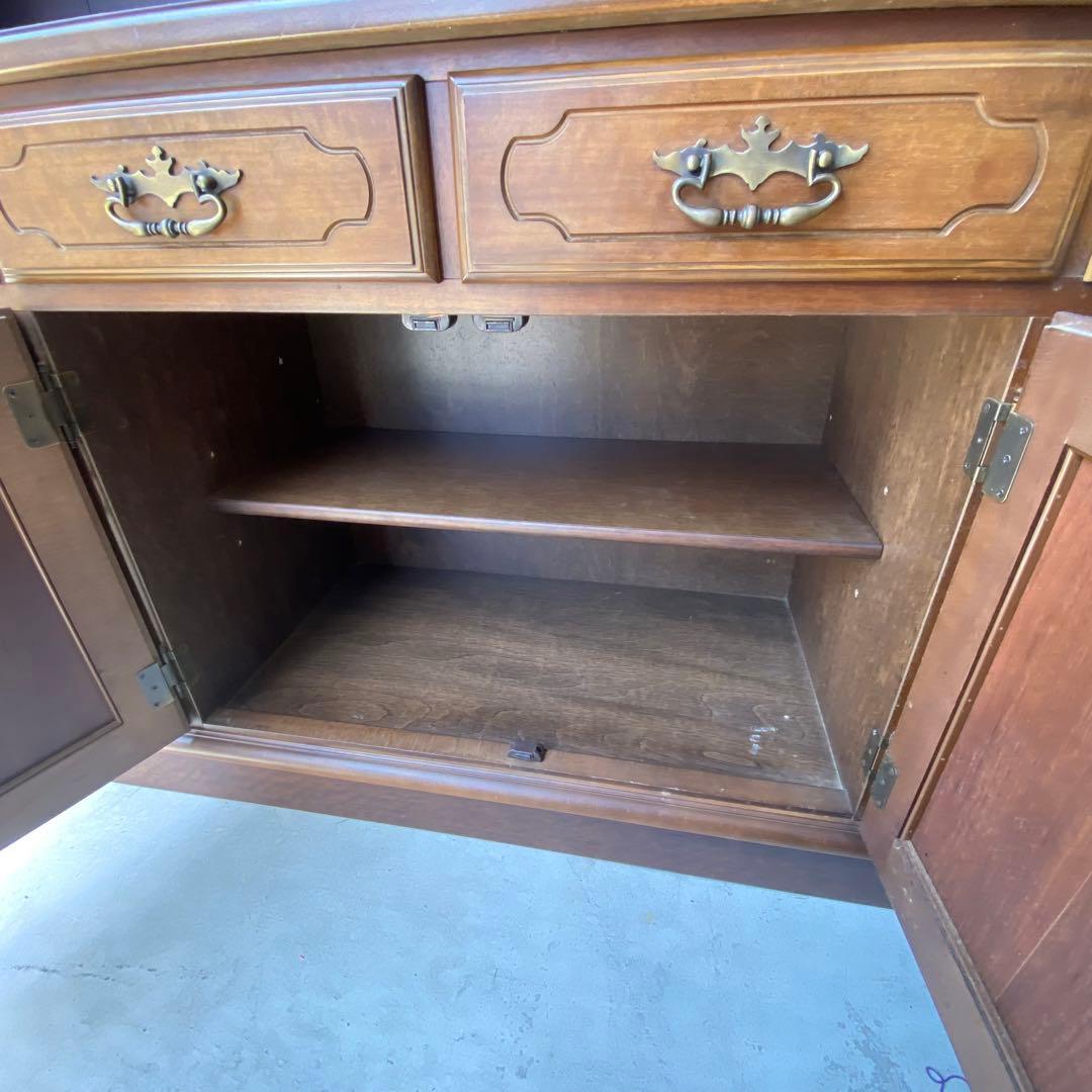 専用ページ karimoku コロニアル 食器棚 キャビネット カップボード