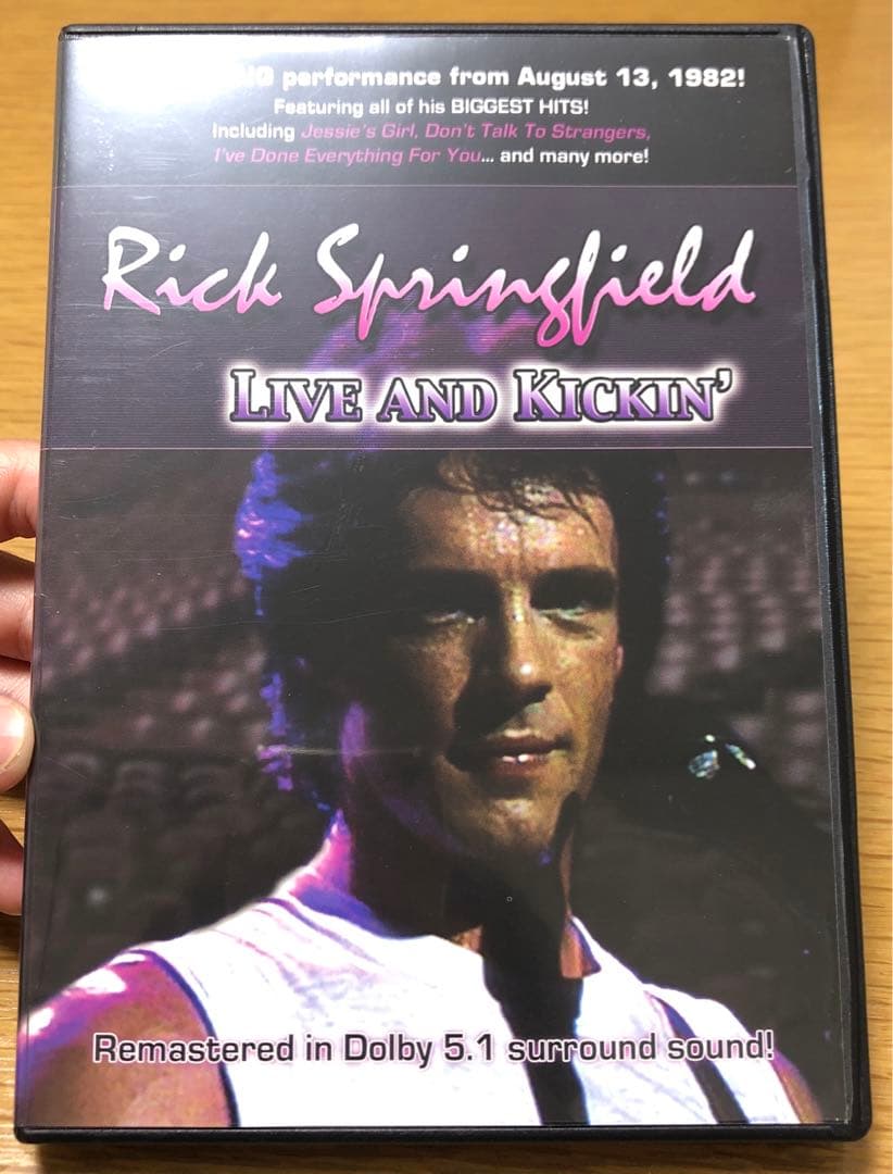 ミュージック RickSpringfield Live&Kickin