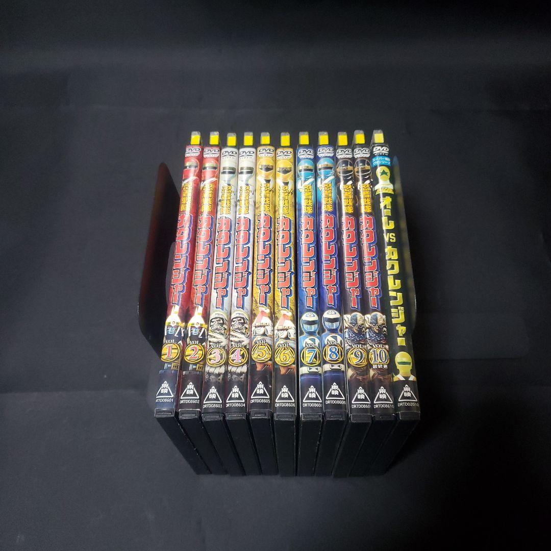 忍者戦隊カクレンジャーDVD全11巻セット【レンタルアップ品】
