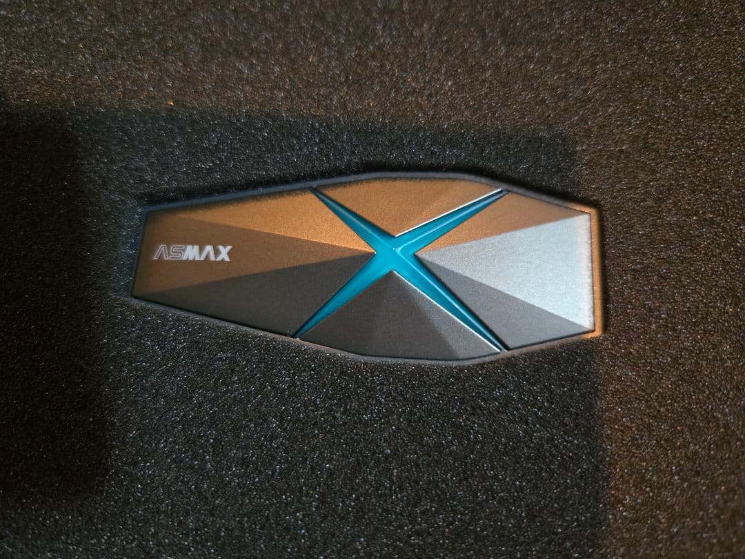 ASMAX F1 Bluetooth ヘッドセット(2台セット)