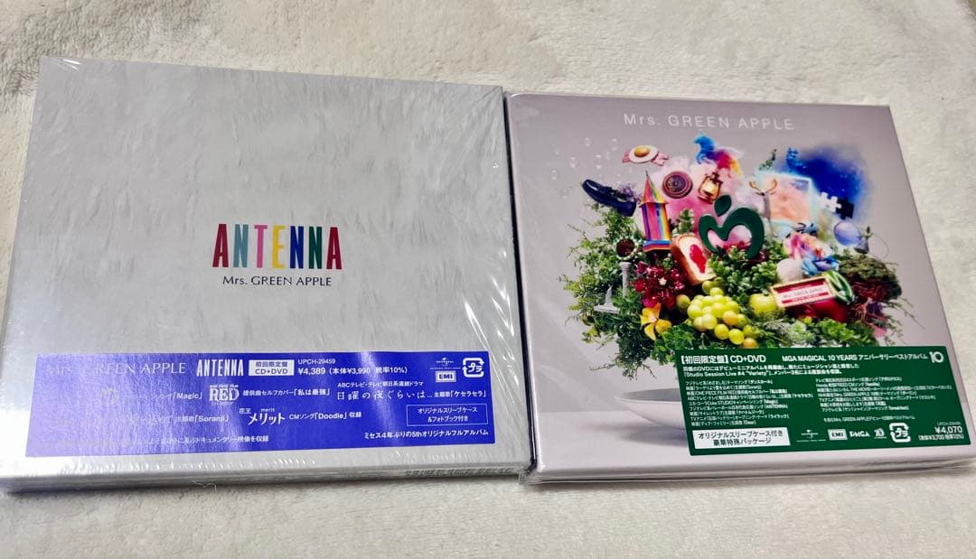 Mrs. GREEN APPLE 初回限定盤CD＋DVD 2枚セット