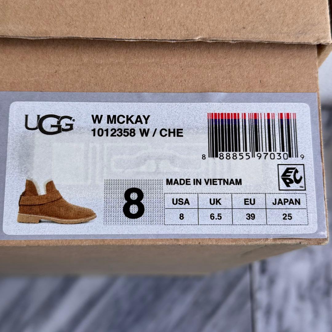 UGG アグ W MCKAY ショートブーツ ムートンブーツ チェスナット