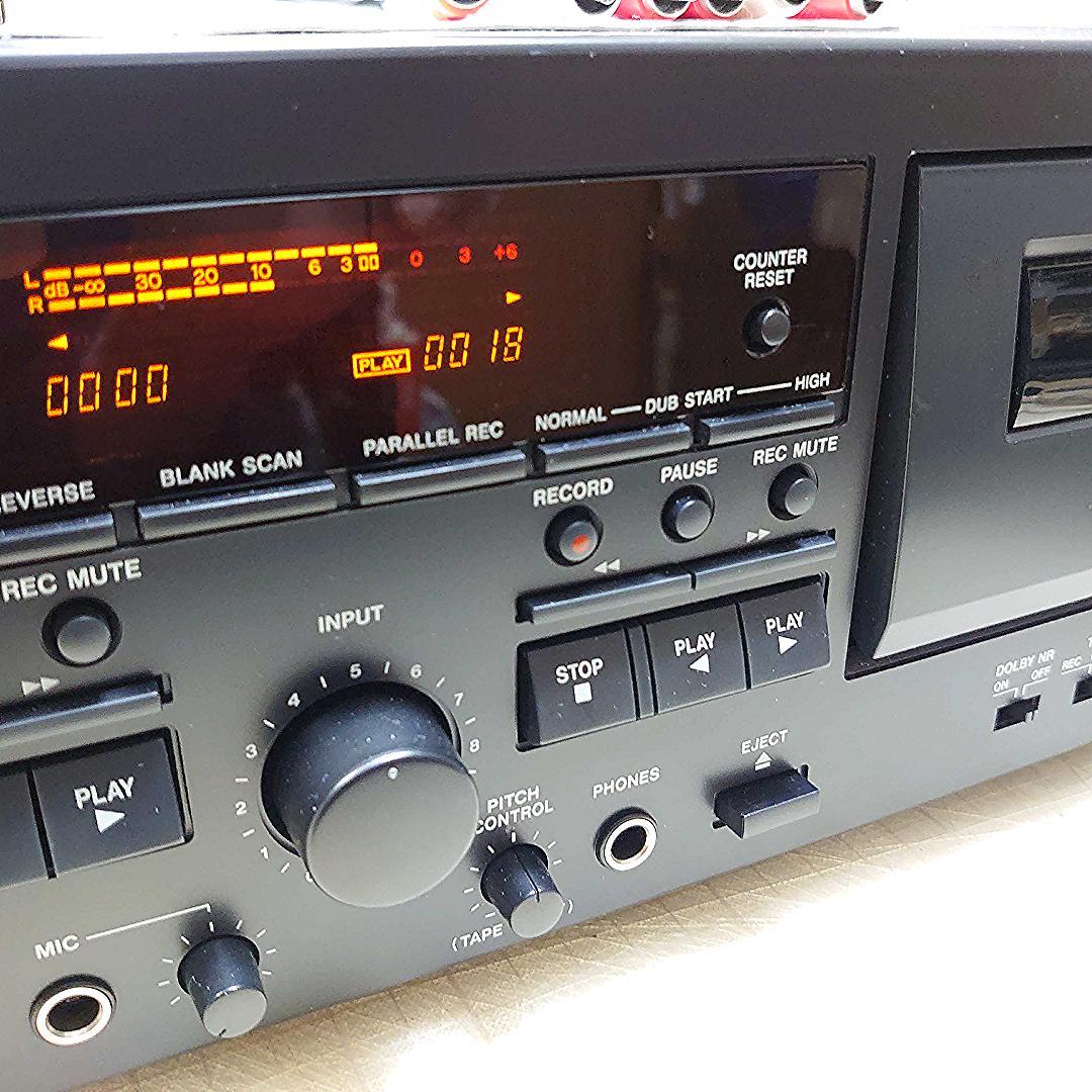 【完動｜美品】 TASCAM 202mkIV｜ダブル・カセットデッキ｜業務用
