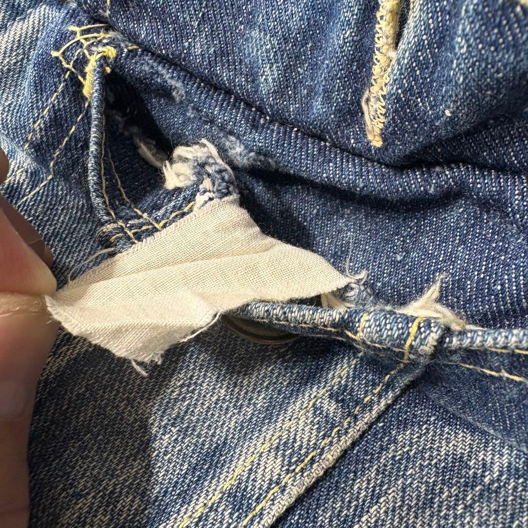 60-70s lee 101-J LONG デニムジャケット 四角黒タグ