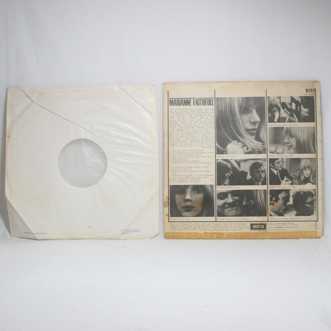 英LP Marianne Faithfull UK盤 Mono 初回プレス