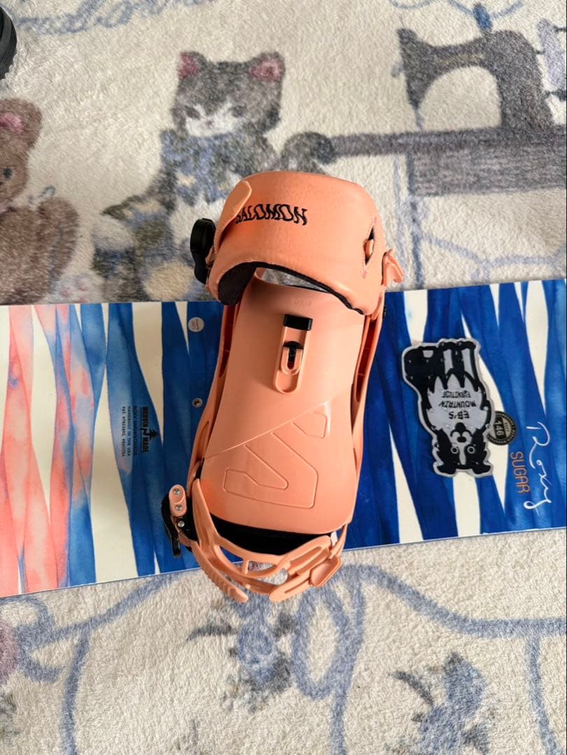 ROXY スノボセットレディース　146/24.5 ROXY×SALOMON