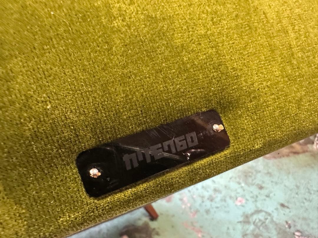 【送料込み】カリモク60 2人掛けソファー モケットグリーン