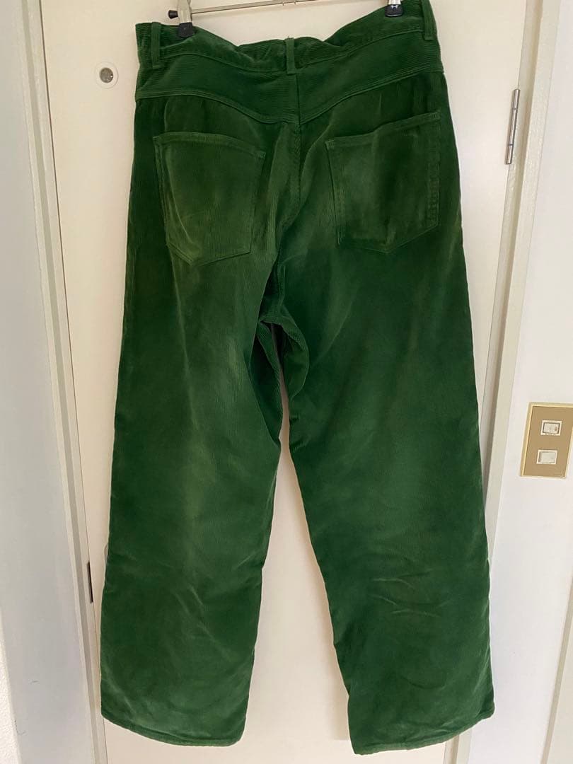 パンツ AURALEE CORDUROY WIDE 5P PANTS (4)