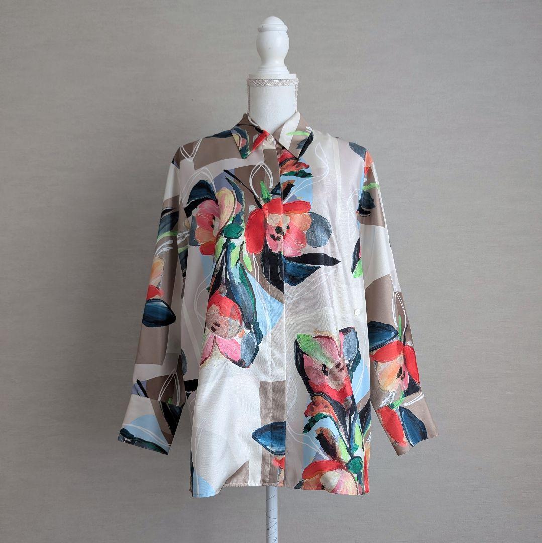 Ballsey POSYプリント 2-wayシャツ トゥモローランド 花柄