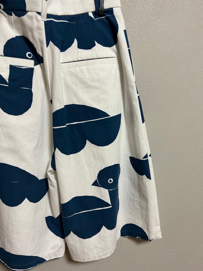 24ss ミナペルホネン　sea bird シーバードハーフパンツ