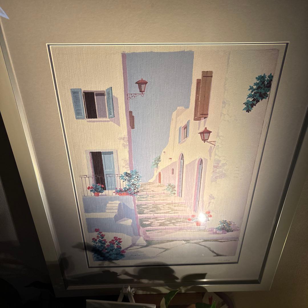 【SALVO サルボ】Borgo in collina (階段)白フレーム